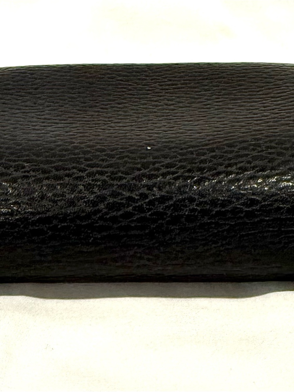 Vintage Burberry Black Pebbled Leather Women’s Wallet - Picture 7 of 13